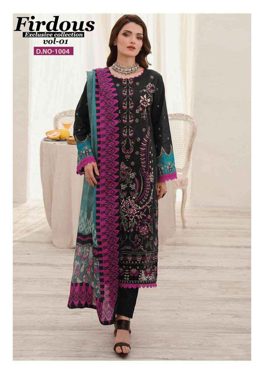 NAND GOPAL FIRDOUS VOL 1 COTTON DIGITAL PRINT PAKISTANI SUIT ( 8 PCS CATALOG )