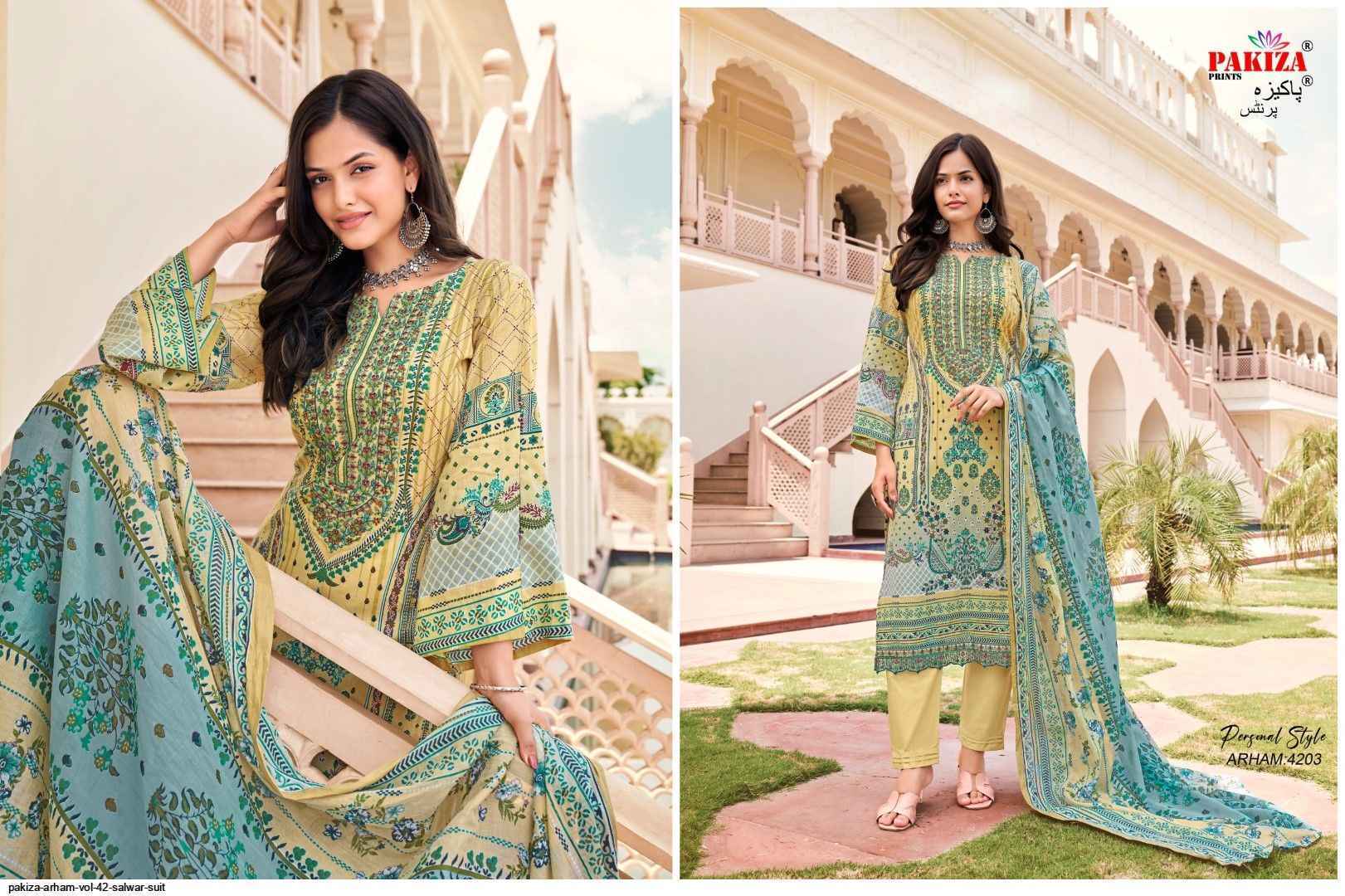 Pakiza Prints Arham Vol 42 Lawn Salwar Kameez (10 pcs Catalogue )