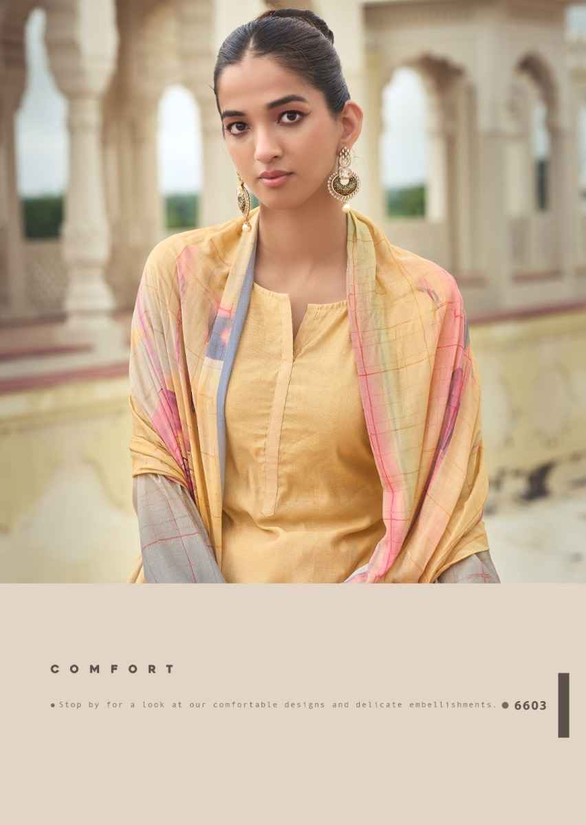 PRM Trendz Eknoor Musline Silk Dress Material ( 6 pcs Catalogue )