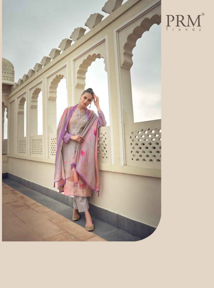 PRM Trendz Eknoor Musline Silk Dress Material ( 6 pcs Catalogue )