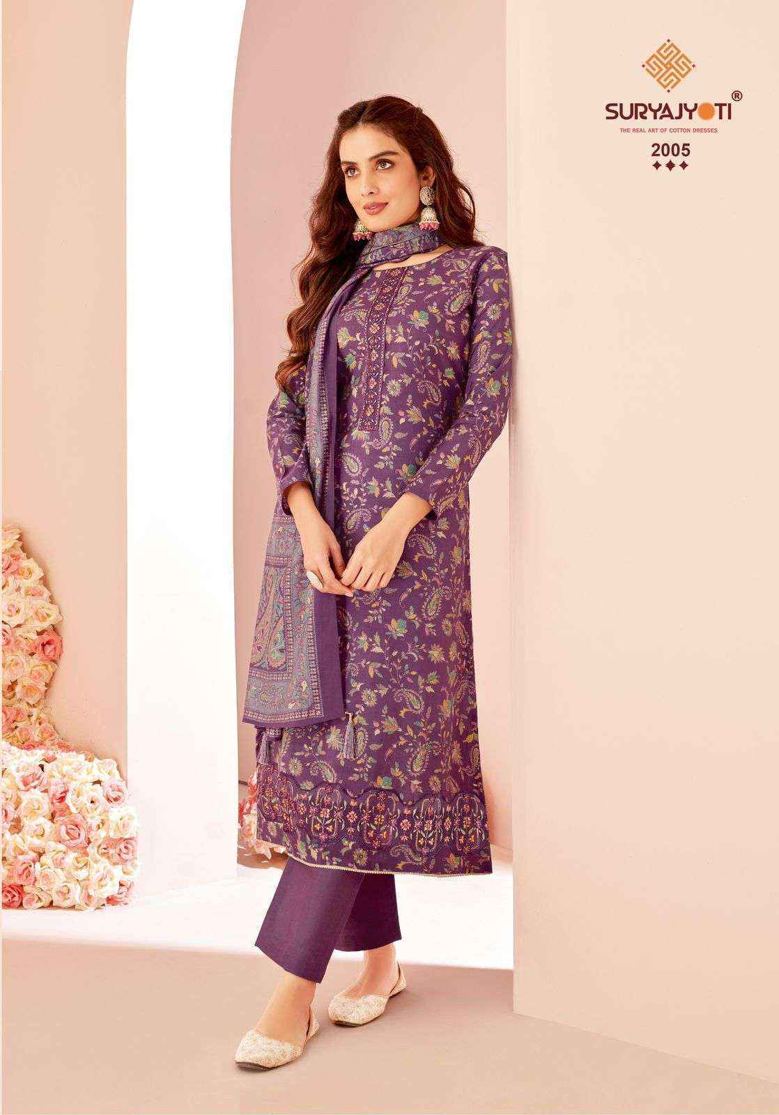 Suryajyoti Kanika Vol 2 Modal Dress Material ( 6 pcs Catalogue )