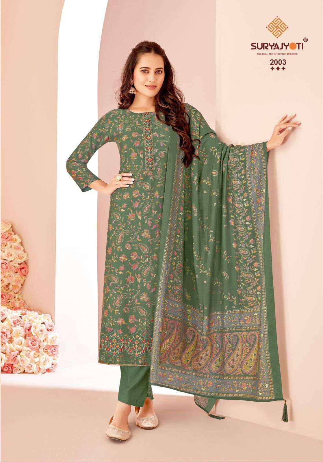 Suryajyoti Kanika Vol 2 Modal Dress Material ( 6 pcs Catalogue )
