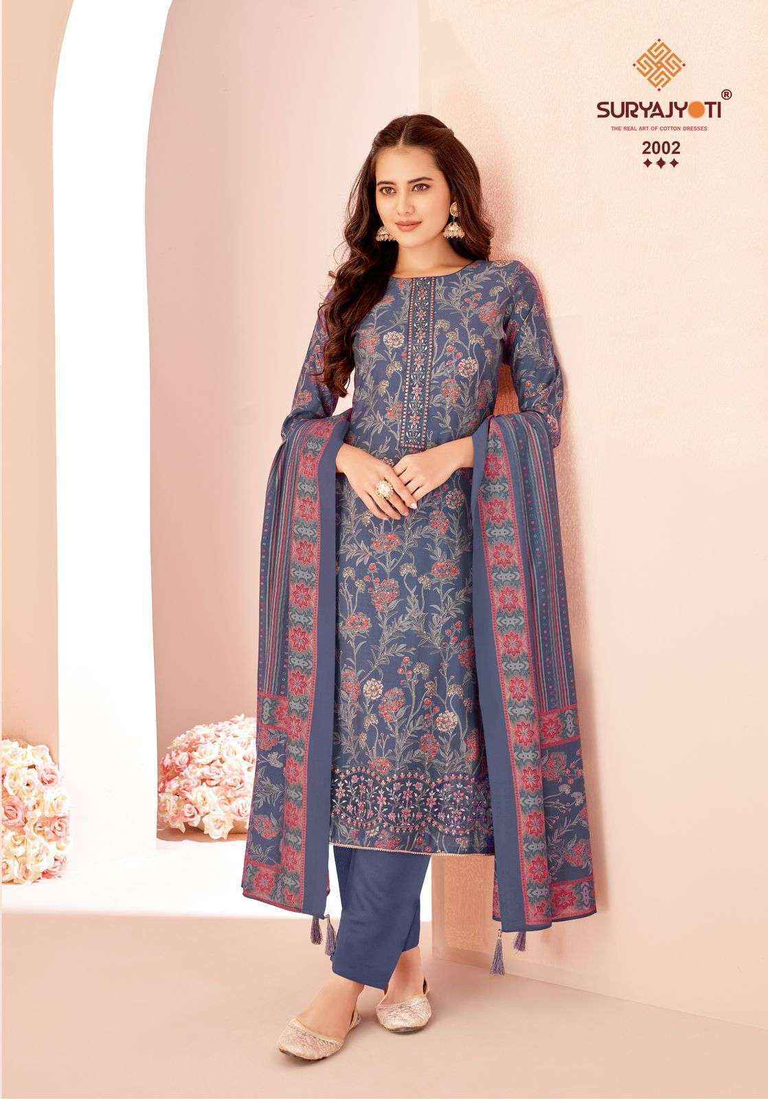 Suryajyoti Kanika Vol 2 Modal Dress Material ( 6 pcs Catalogue )
