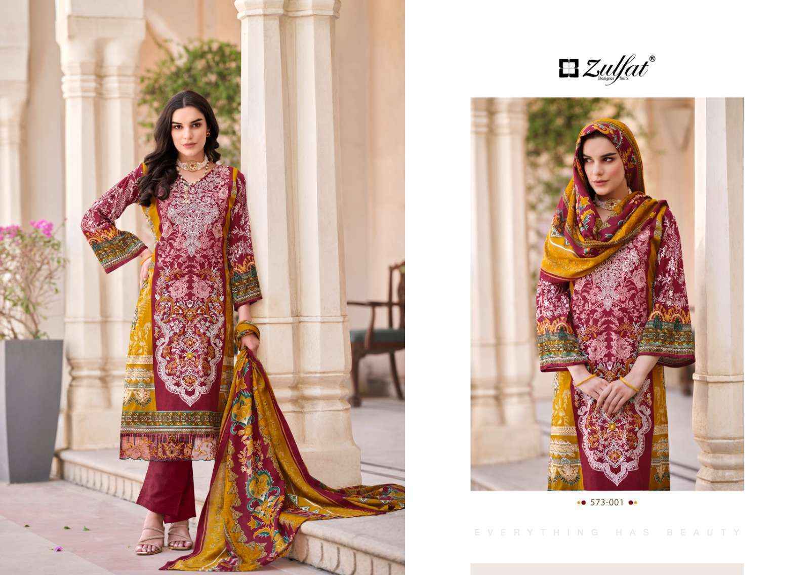 Zulfat Gulrez Vol 3 Cotton Salwar Kameez ( 8 Pc Catalog )