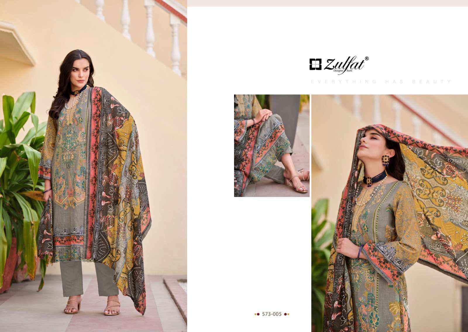 Zulfat Gulrez Vol 3 Cotton Salwar Kameez ( 8 Pc Catalog )