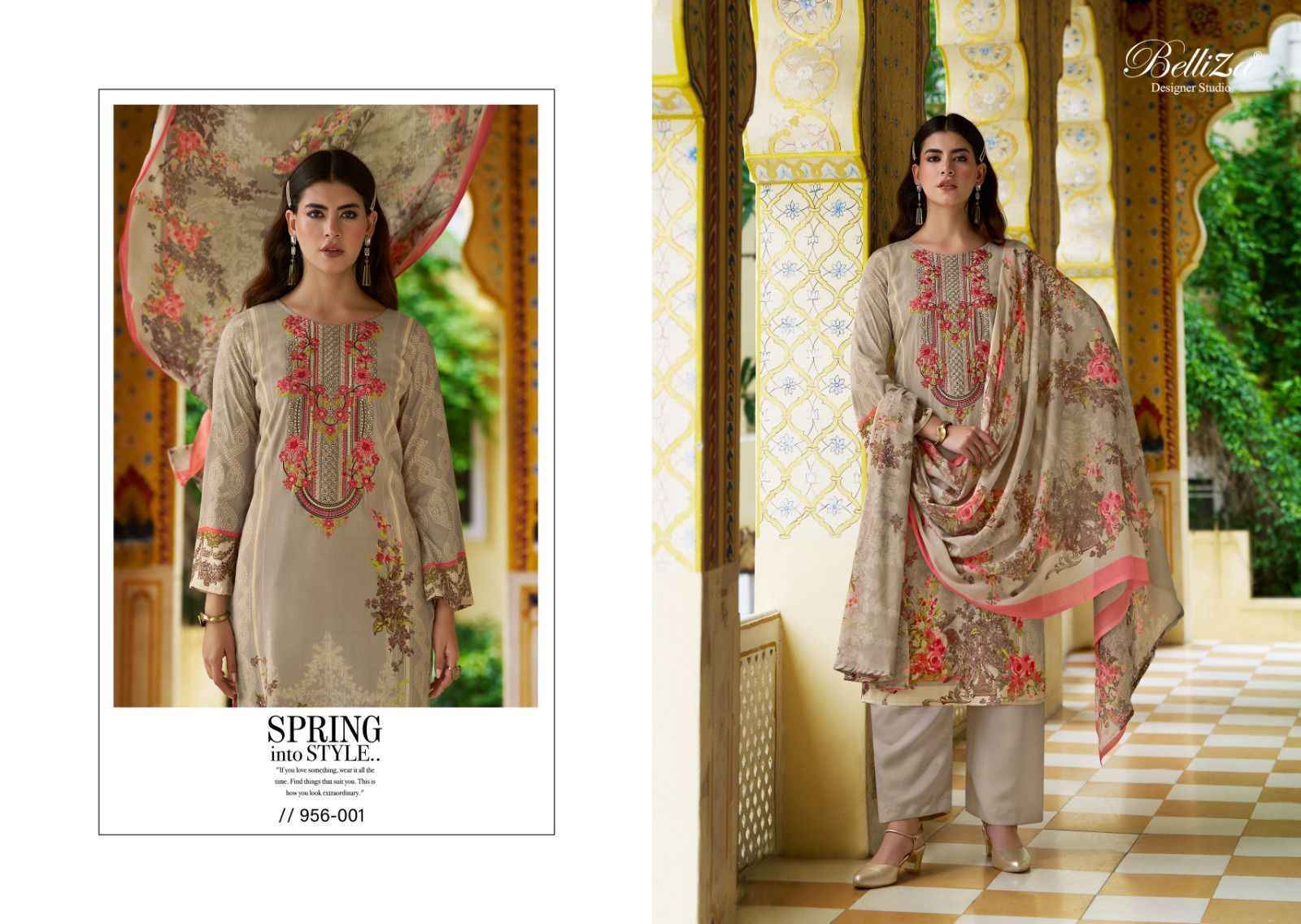 Belliza Designer Riwayat Vol 3 Viscose Rayon Salwar Kameez At Wholesale Price ( 8 pcs catalog )