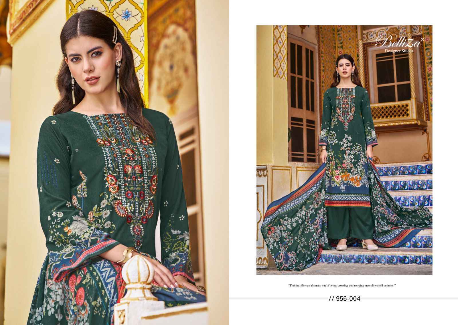 Belliza Designer Riwayat Vol 3 Viscose Rayon Salwar Kameez At Wholesale Price ( 8 pcs catalog )