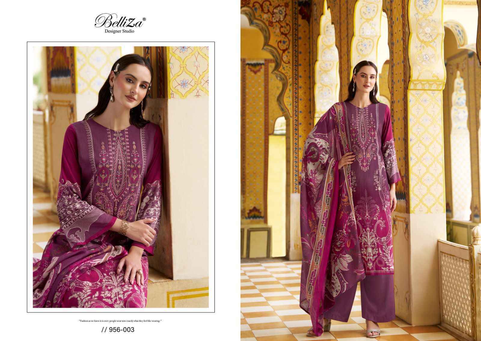 Belliza Designer Riwayat Vol 3 Viscose Rayon Salwar Kameez At Wholesale Price ( 8 pcs catalog )