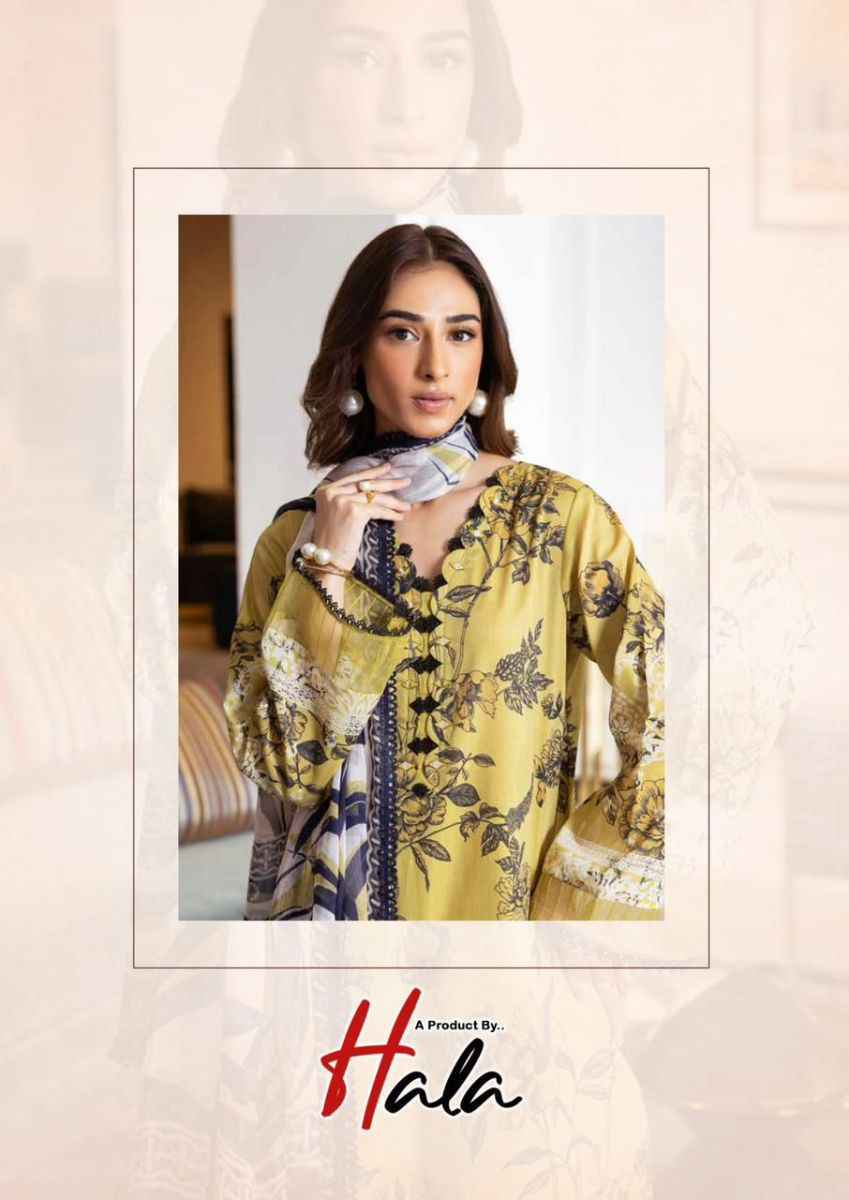 Hala Ramsha Vol-3 Cotton Ladies Dress Material Wholesale ( 6 pc Cataloge )