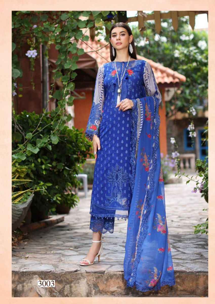 Hala Ramsha Vol-3 Cotton Ladies Dress Material Wholesale ( 6 pc Cataloge )