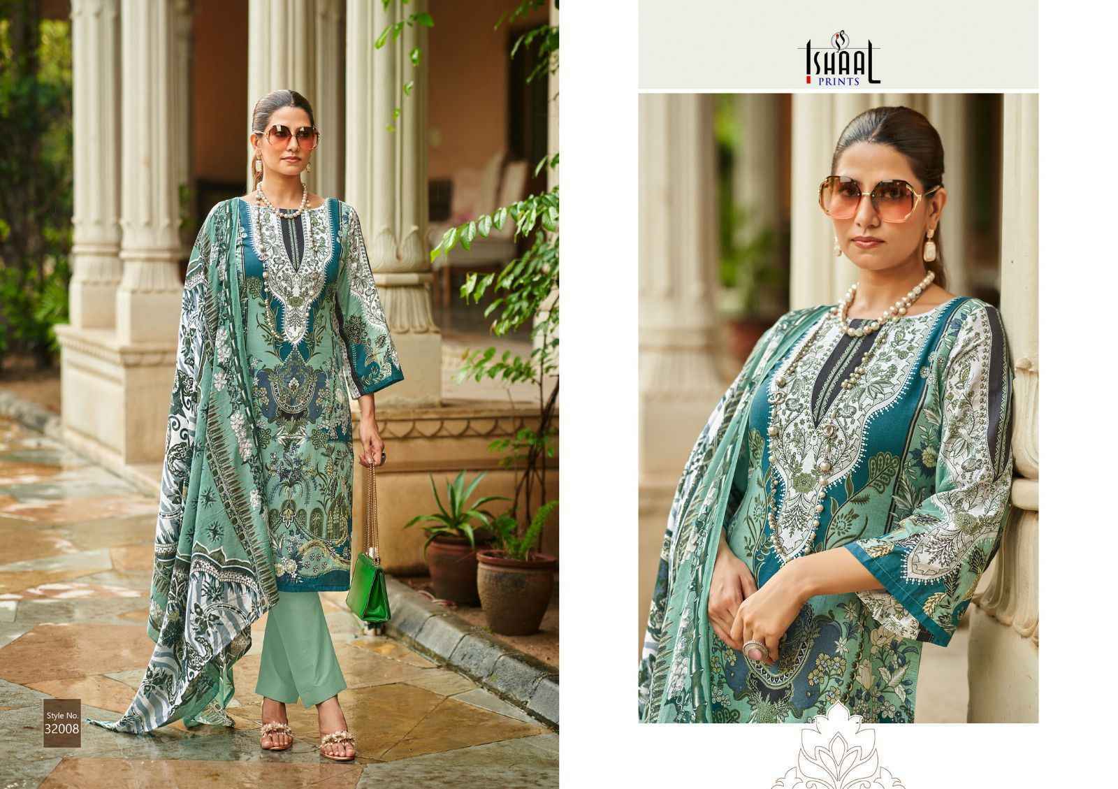 Ishaal Prints Gulmohar Vol 32 Lawn Salwar Kameez (10 Pc Catalouge )