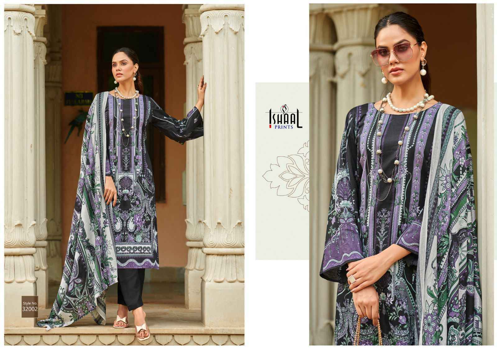 Ishaal Prints Gulmohar Vol 32 Lawn Salwar Kameez (10 Pc Catalouge )