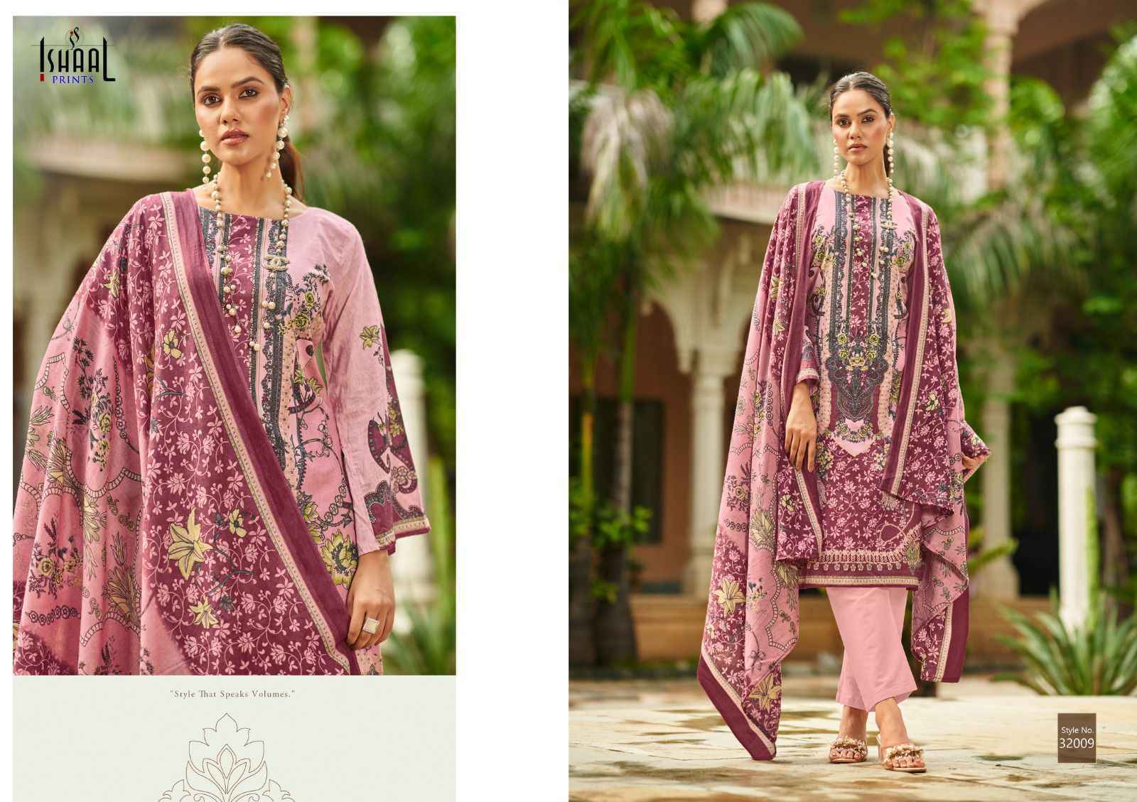 Ishaal Prints Gulmohar Vol 32 Lawn Salwar Kameez (10 Pc Catalouge )