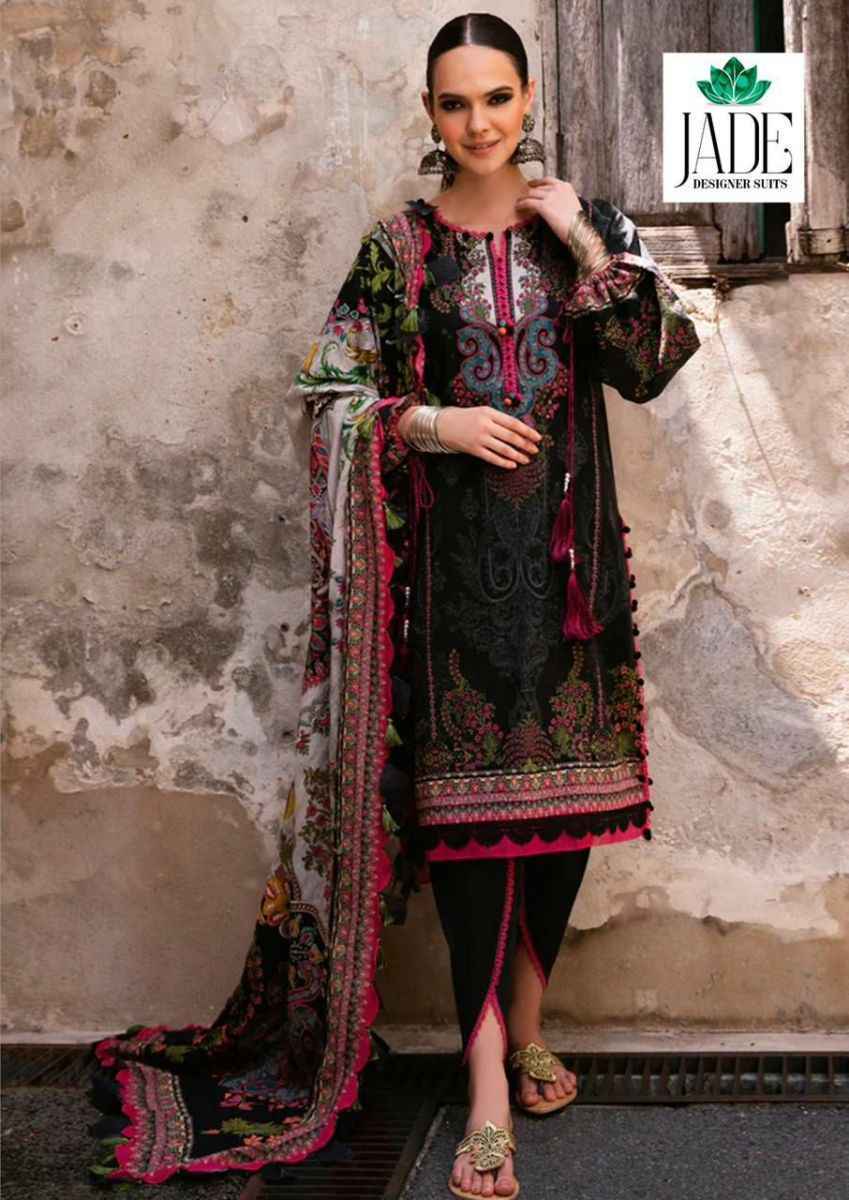 Jade Crimson Exclusive Heavy Lawn Collection Vol 9 Cotton Pakistani Suit ( 6 pc Cataloge )