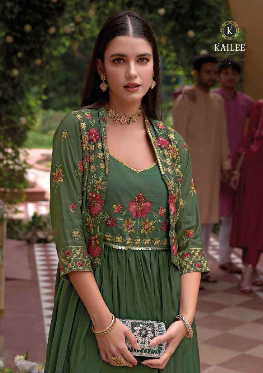 Kailee Fashion Safar Silk Readymade Suit Surat Factory Wholesale ( 5 pcs Catalogue )