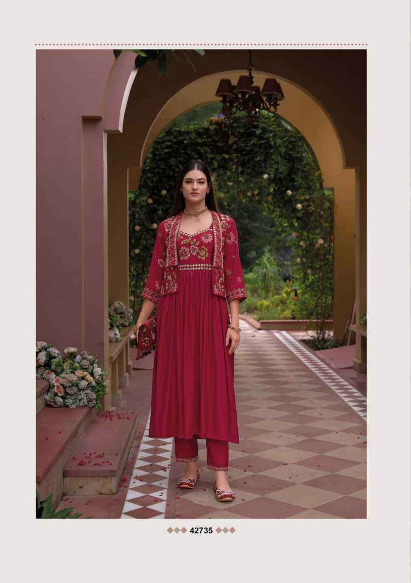 Kailee Fashion Safar Silk Readymade Suit Surat Factory Wholesale ( 5 pcs Catalogue )