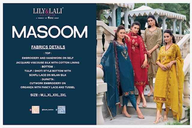 Lily & Lali Masoom Viscose Silk Kurti Combo Wholesale Catalog Surat ( 6 pcs Catalogue )