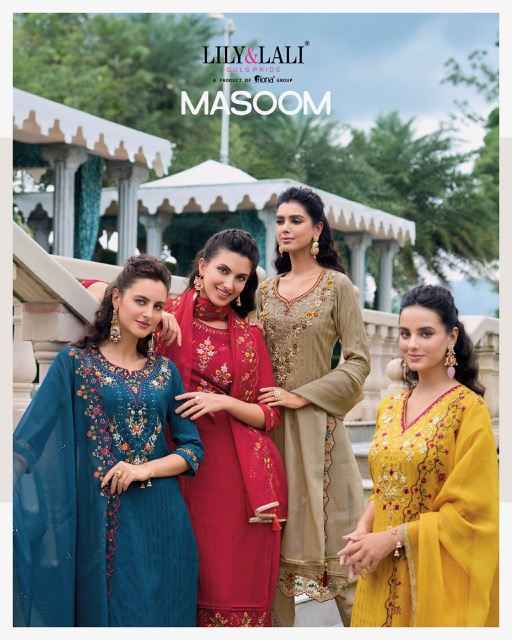 Lily & Lali Masoom Viscose Silk Kurti Combo Wholesale Catalog Surat ( 6 pcs Catalogue )