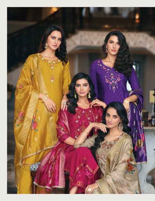 Lily & Lali Rubab Viscose Silk Wholesale Readymade Suit ( 6 pcs Catalogue )