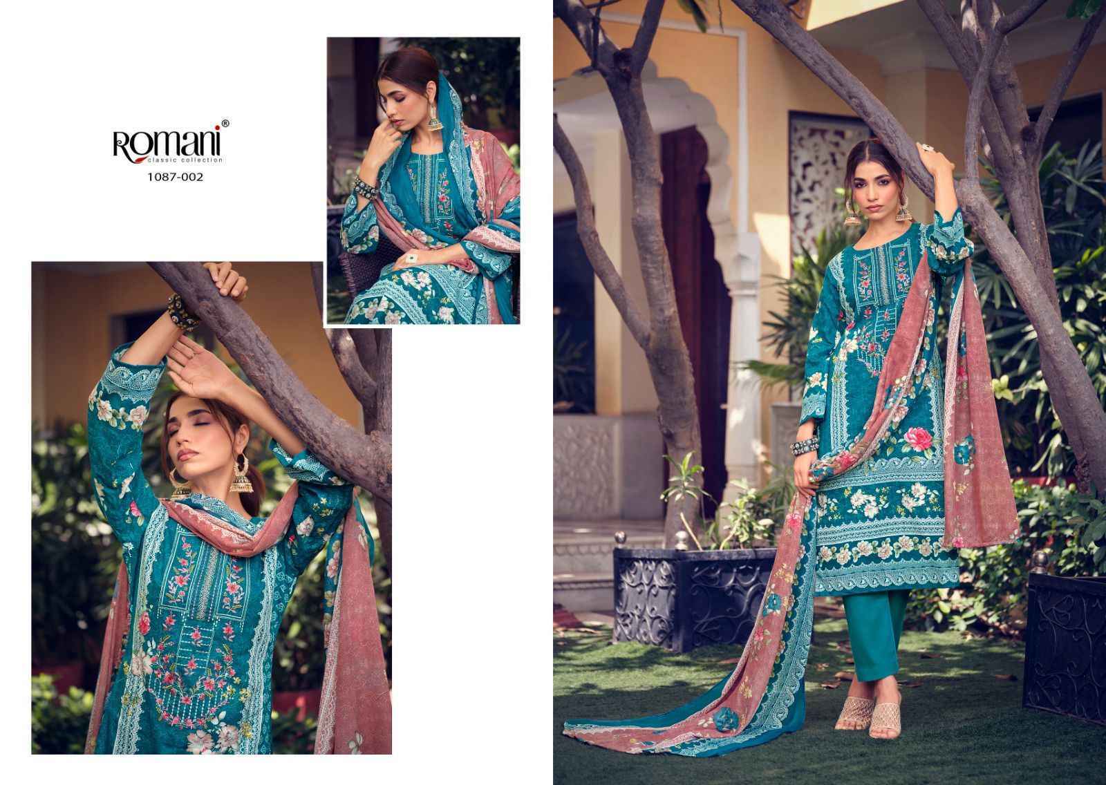 Romani Aarzu Vol 4 Cotton Salwar Kameez - Surat Wholesale Supplier ( 10 pcs Catalogue )