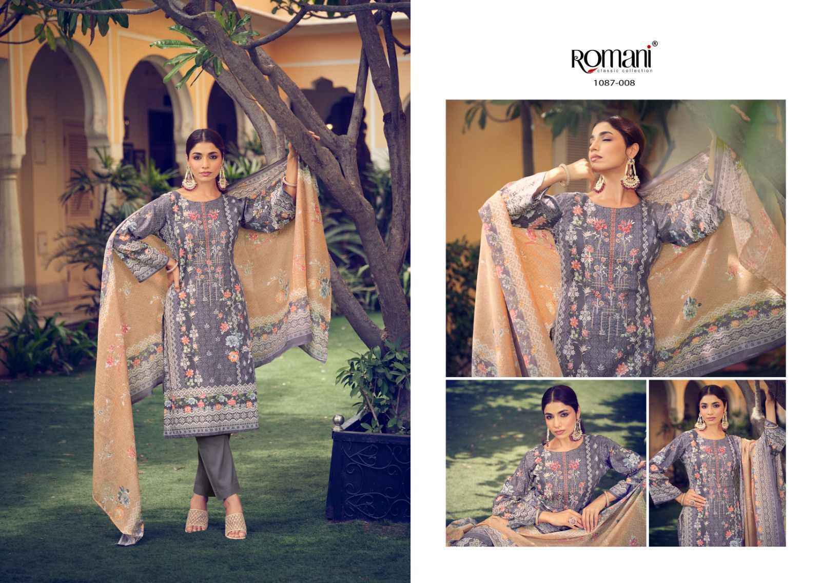 Romani Aarzu Vol 4 Cotton Salwar Kameez - Surat Wholesale Supplier ( 10 pcs Catalogue )