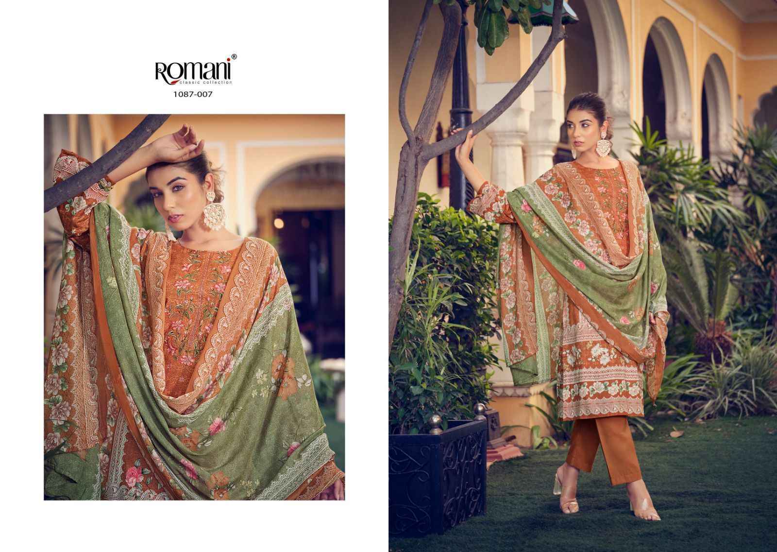 Romani Aarzu Vol 4 Cotton Salwar Kameez - Surat Wholesale Supplier ( 10 pcs Catalogue )
