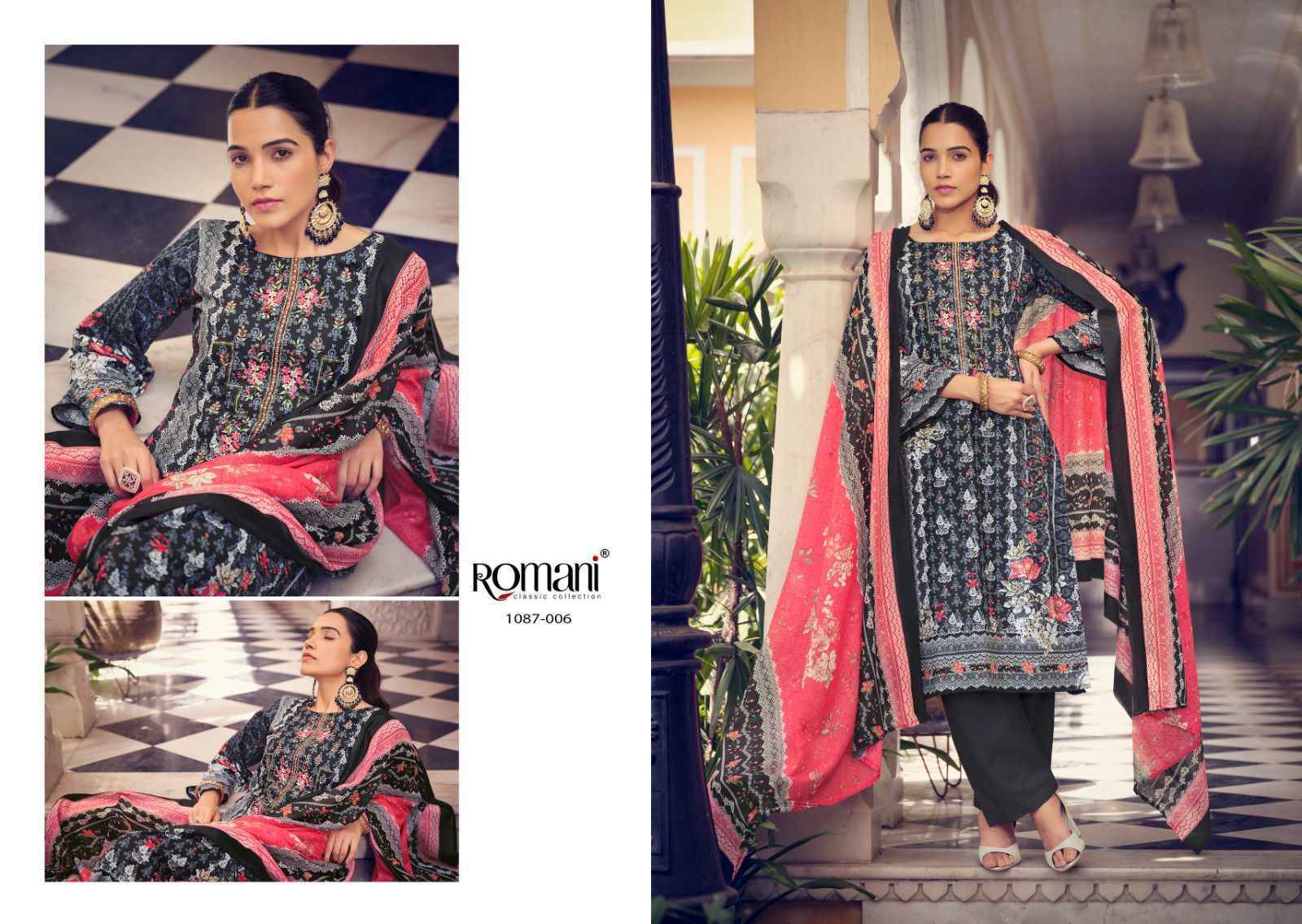 Romani Aarzu Vol 4 Cotton Salwar Kameez - Surat Wholesale Supplier ( 10 pcs Catalogue )