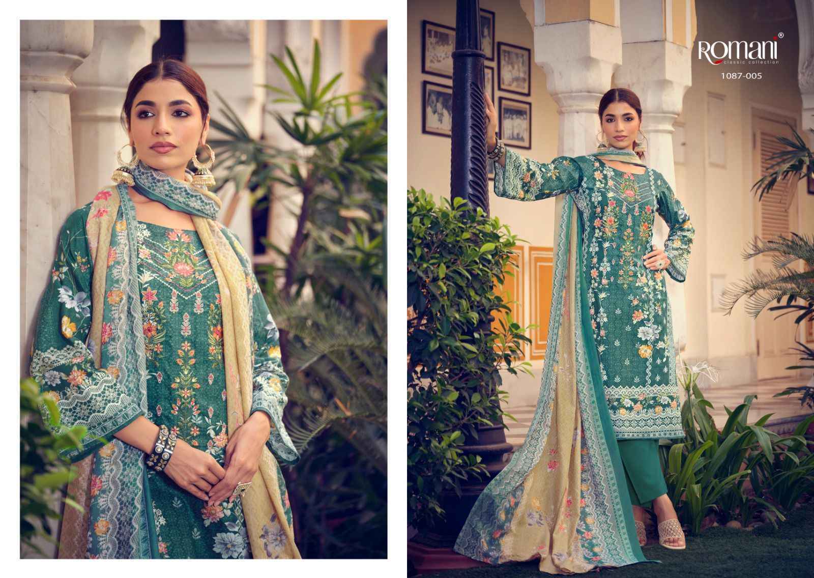 Romani Aarzu Vol 4 Cotton Salwar Kameez - Surat Wholesale Supplier ( 10 pcs Catalogue )