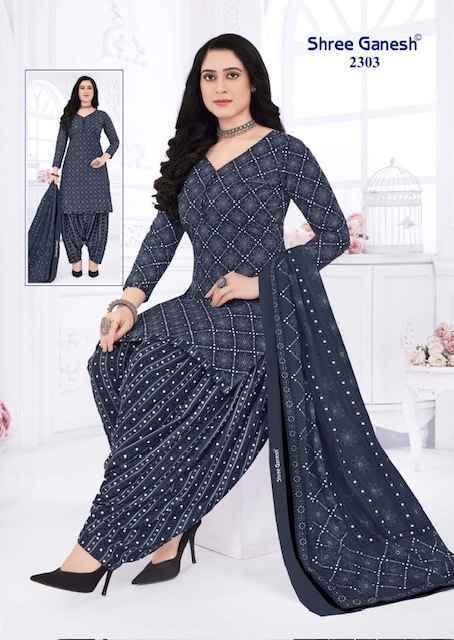 Shree Ganesh Bandhani Vol 3 Cotton Wholesale Salwar Suit (15 pcs Catalogue )