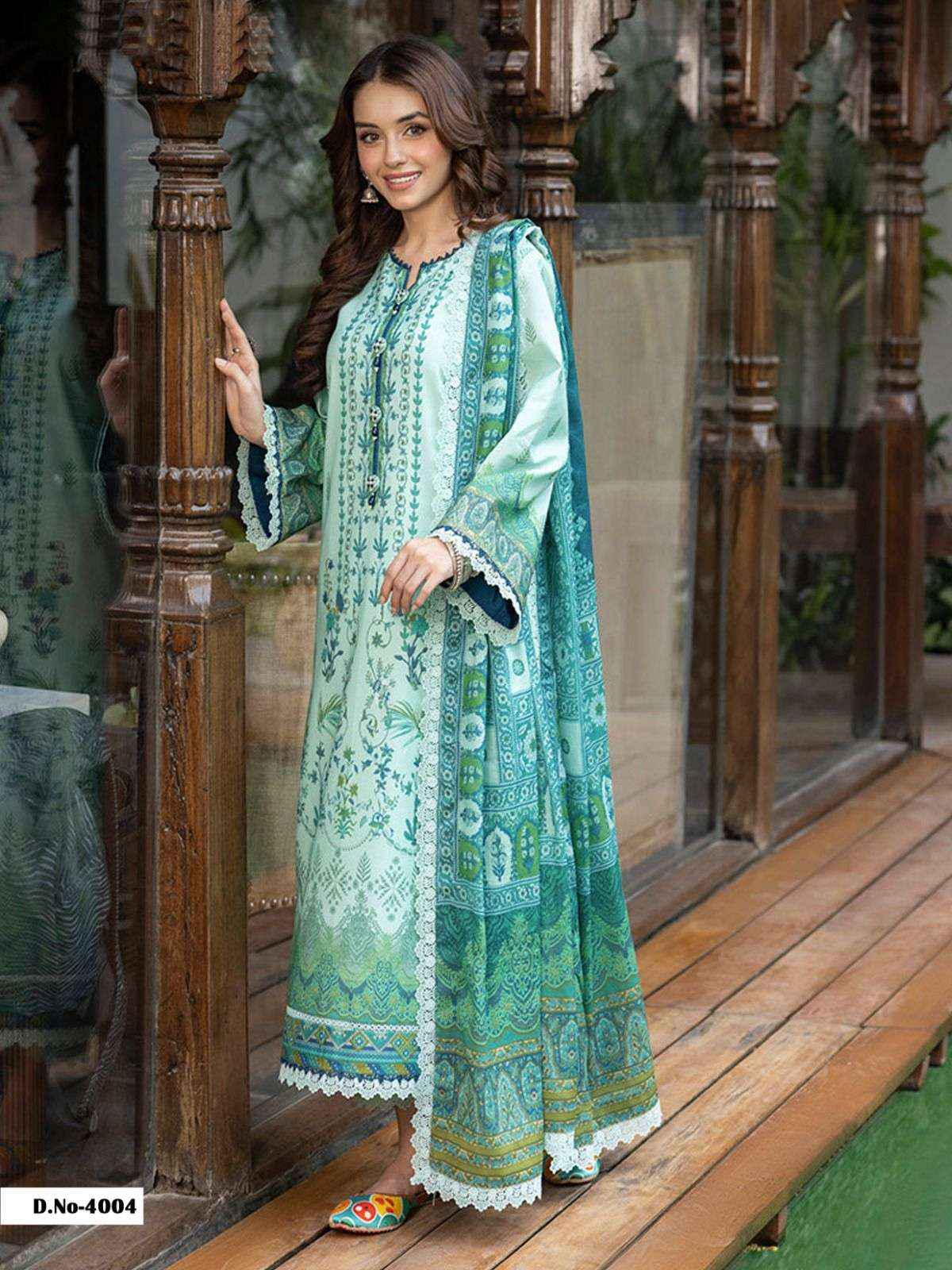 ASIFA NABEEL LUXURY COTTON COLLECTION VOL 4 COTTON PAKISTANI SUIT ( 6 PCS CATALOG )