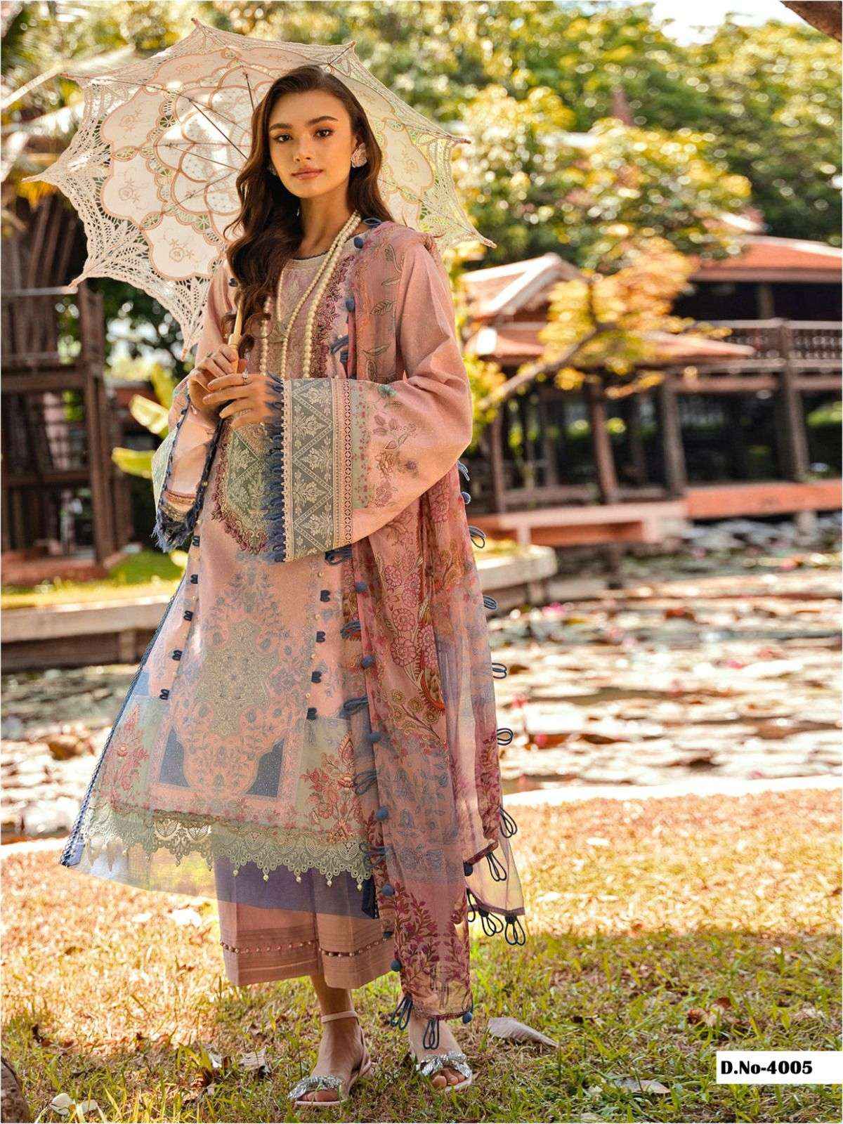 ASIFA NABEEL LUXURY COTTON COLLECTION VOL 4 COTTON PAKISTANI SUIT ( 6 PCS CATALOG )