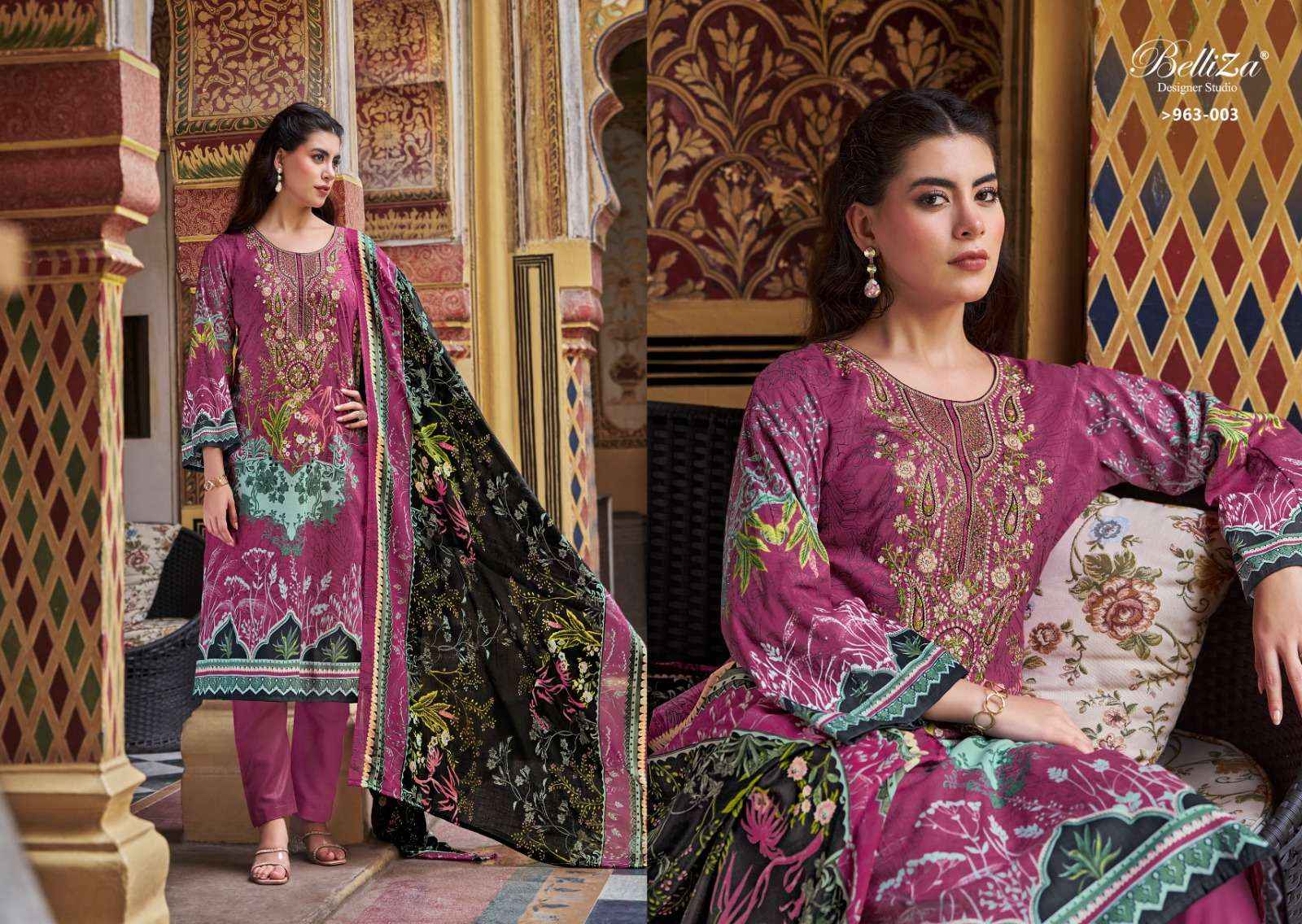 BELLIZA DESIGNER NAIRA VOL 72 WHOLESALE COTTON DESIGNER SUIT ( 8 PCS CATALOG )