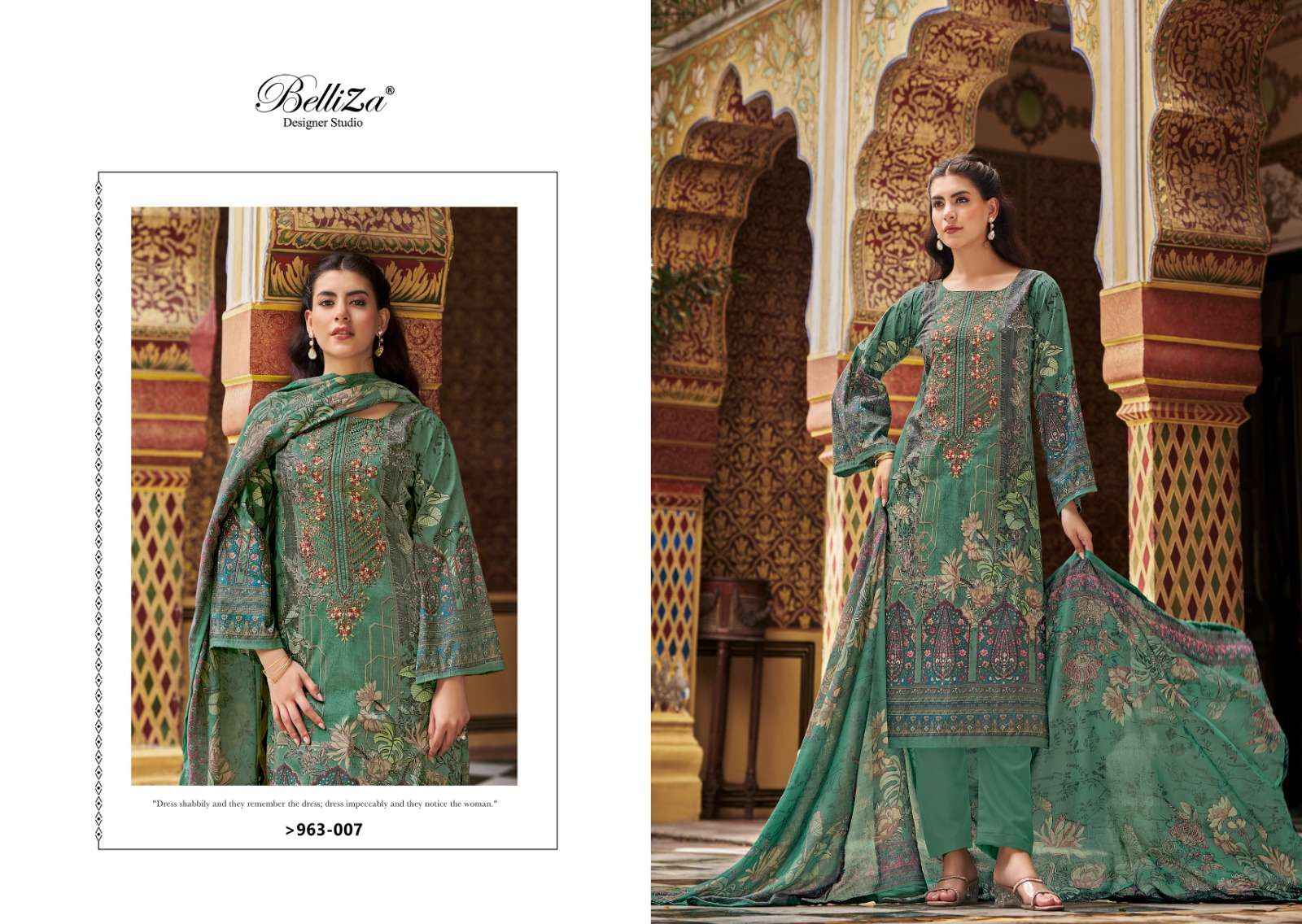 BELLIZA DESIGNER NAIRA VOL 72 WHOLESALE COTTON DESIGNER SUIT ( 8 PCS CATALOG )