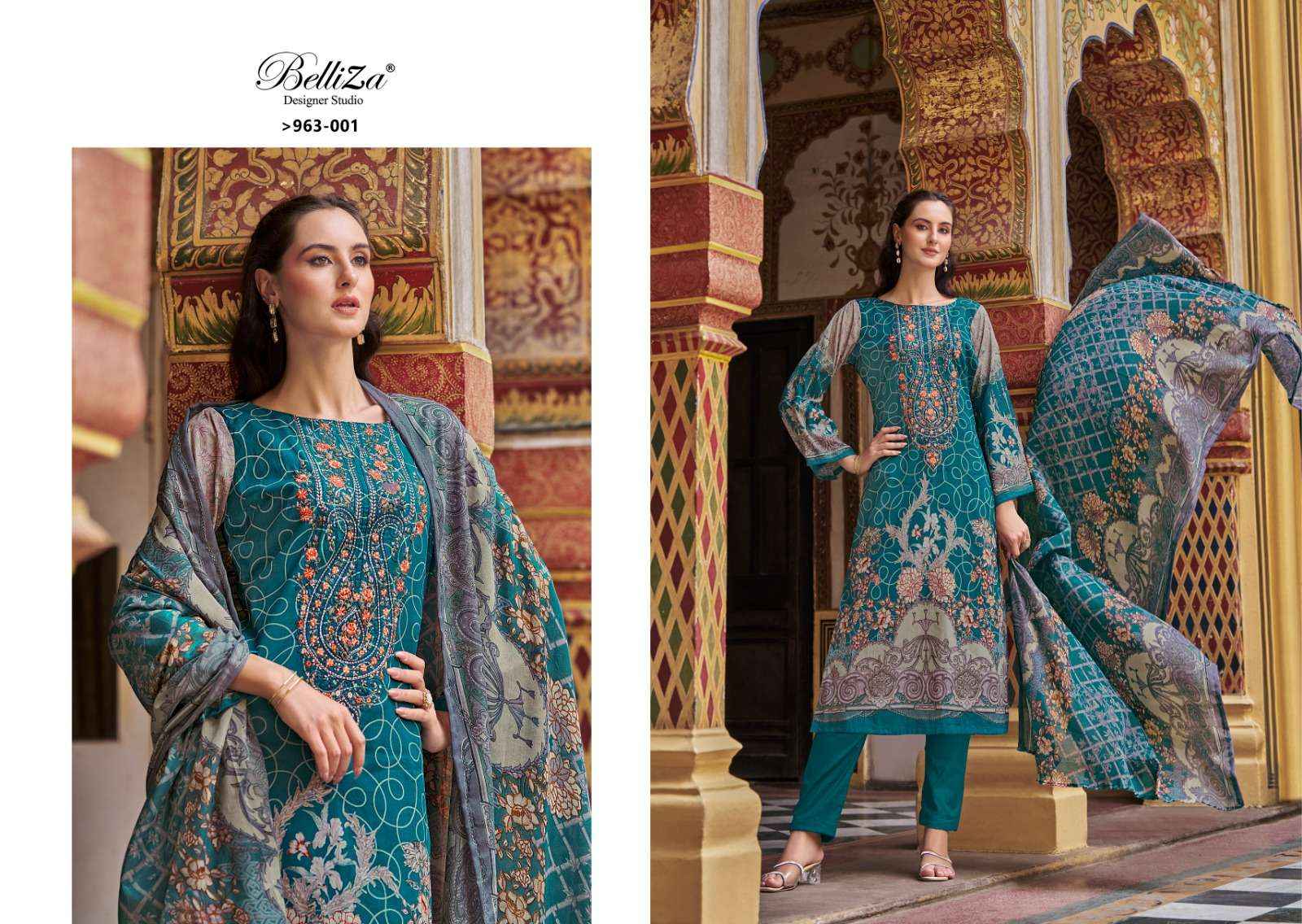 BELLIZA DESIGNER NAIRA VOL 72 WHOLESALE COTTON DESIGNER SUIT ( 8 PCS CATALOG )