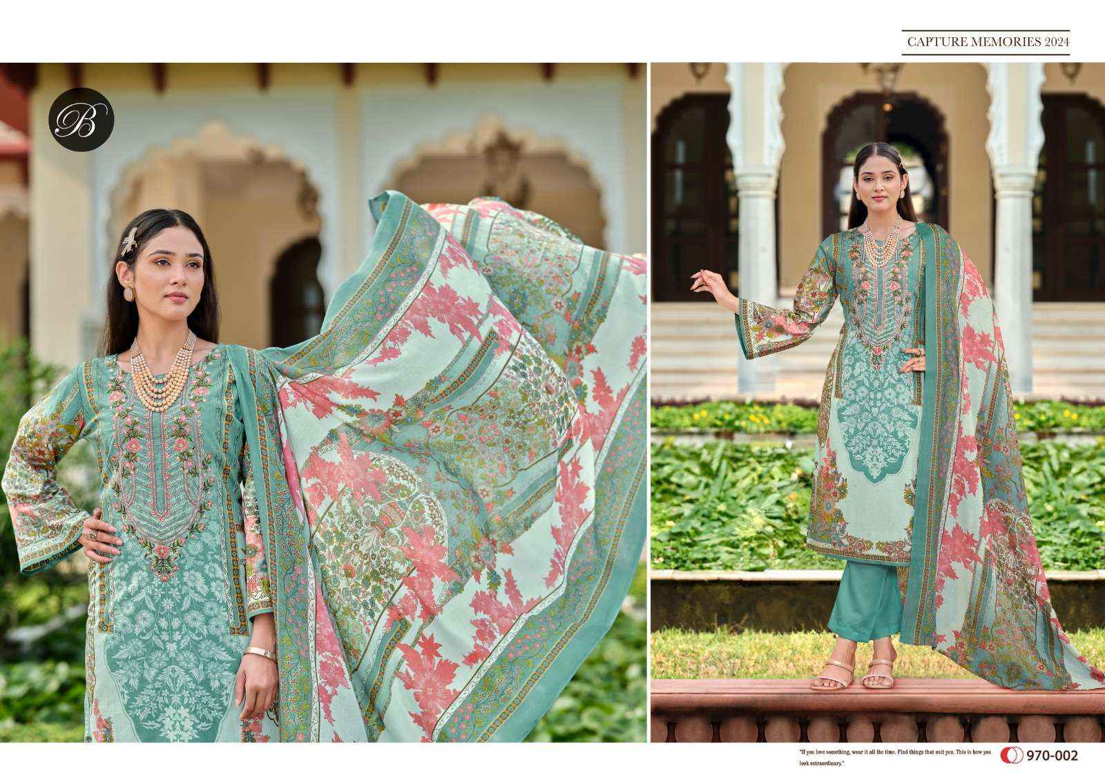 BELLIZA DESIGNER STUDIO NAIRA VOL 74 WHOLESALE COTTON SALWAR KAMEEZ ( 8 PCS CATALOG )