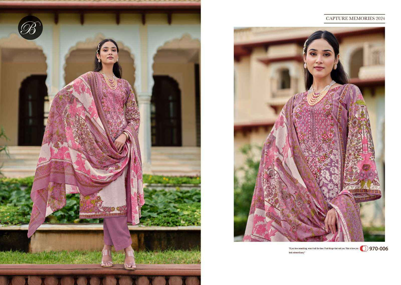 BELLIZA DESIGNER STUDIO NAIRA VOL 74 WHOLESALE COTTON SALWAR KAMEEZ ( 8 PCS CATALOG )