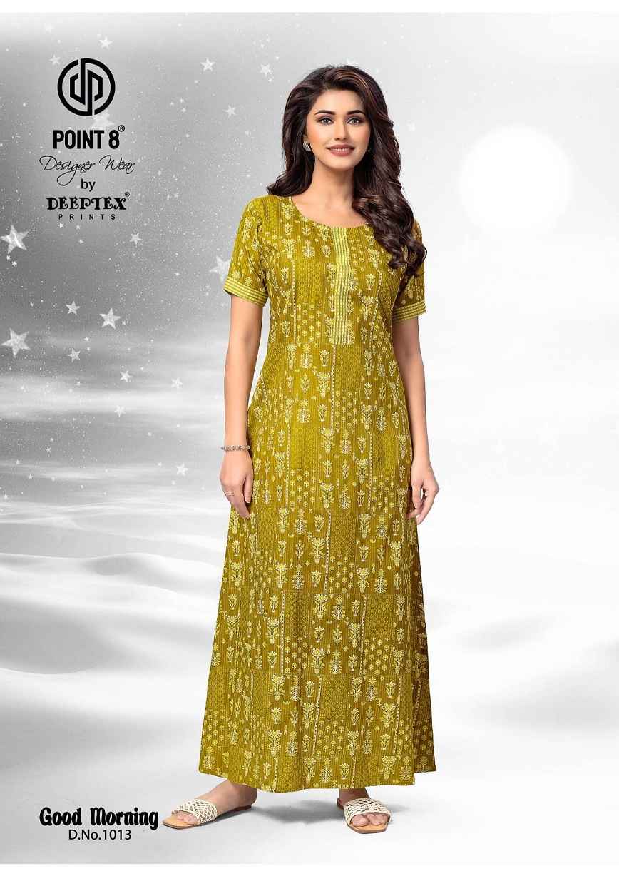 DEEPTEX GOOD MORNING VOL-1 PURE COTTON NIGHTY ( 15 PCS CATALOG )