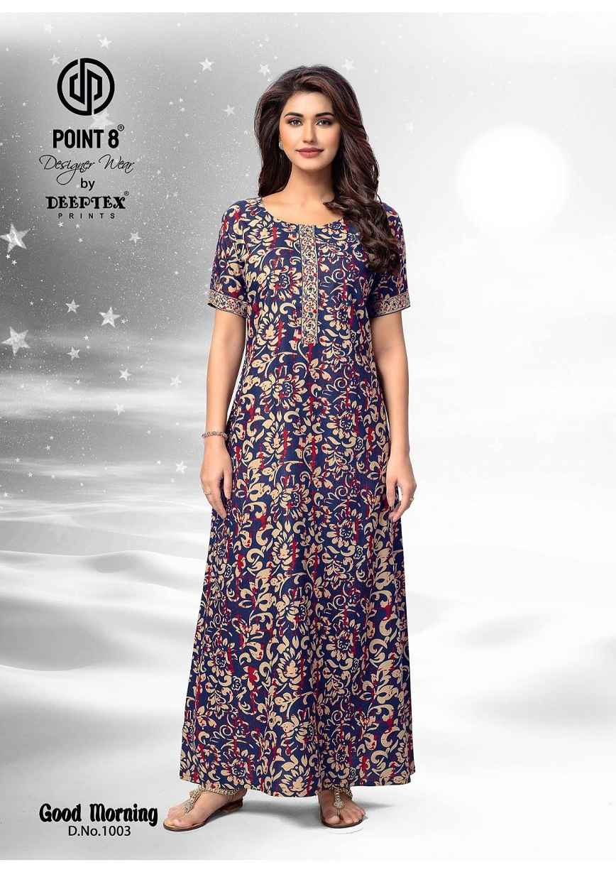 DEEPTEX GOOD MORNING VOL-1 PURE COTTON NIGHTY ( 15 PCS CATALOG )