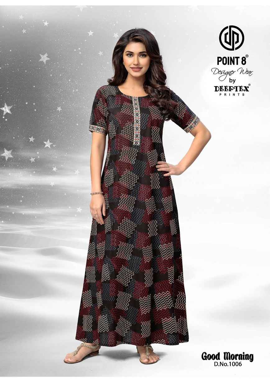 DEEPTEX GOOD MORNING VOL-1 PURE COTTON NIGHTY ( 15 PCS CATALOG )