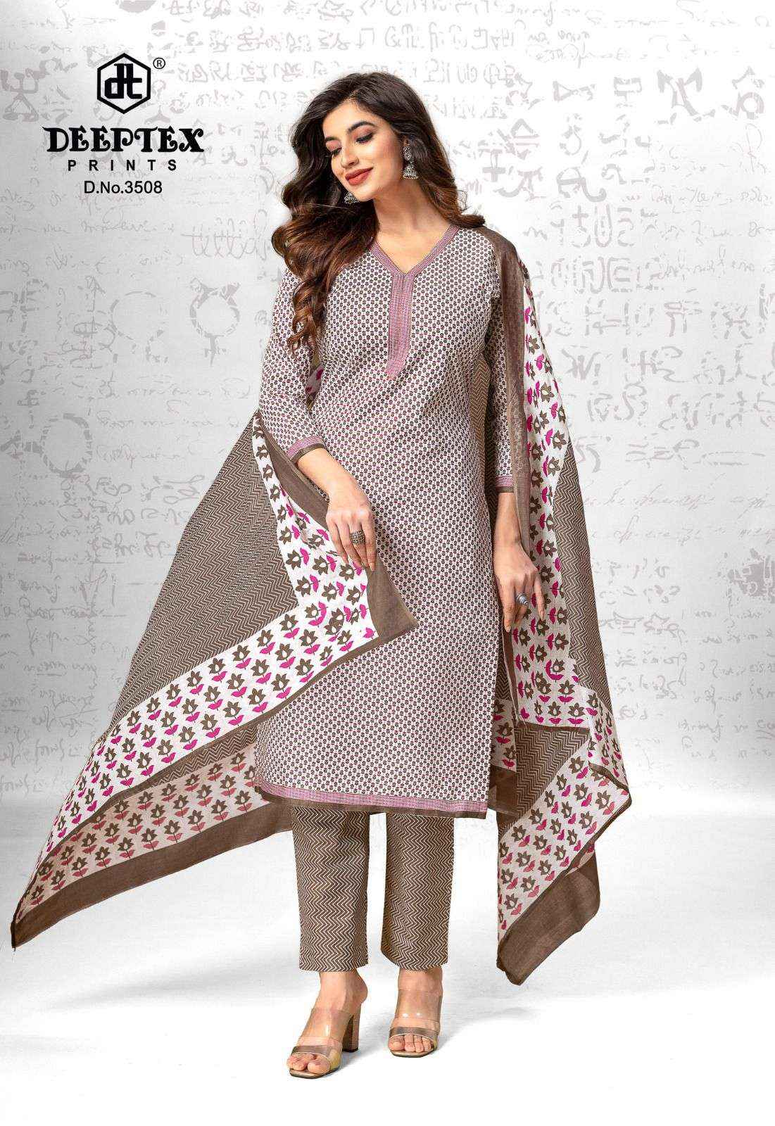 DEEPTEX PRINTS CHIEF GUEST VOL 35 COTTON PRINT SALWAR SUIT ( 15 PCS CATRALOG )