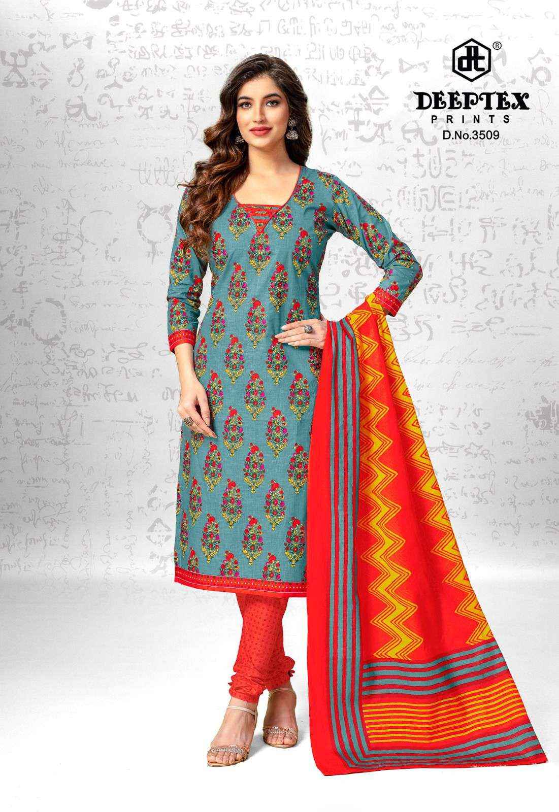 DEEPTEX PRINTS CHIEF GUEST VOL 35 COTTON PRINT SALWAR SUIT ( 15 PCS CATRALOG )