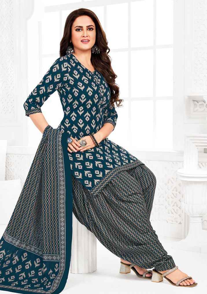 GANPATI SHAAN E HIND PATIYALA VOL-10 WHOLESALE LADIES DRESS MATERIAL ( 15 PCS CATALOG )