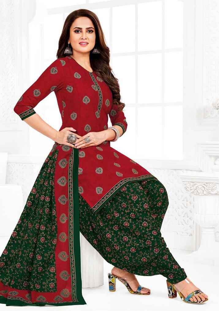 GANPATI SHAAN E HIND PATIYALA VOL-10 WHOLESALE LADIES DRESS MATERIAL ( 15 PCS CATALOG )