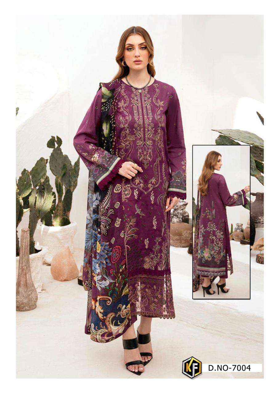 KEVAL FAB GULNAAZ VOL 7 COTTON DIGITAL PRINT PAKISTANI SUIT ( 6 PCS CATALOG )