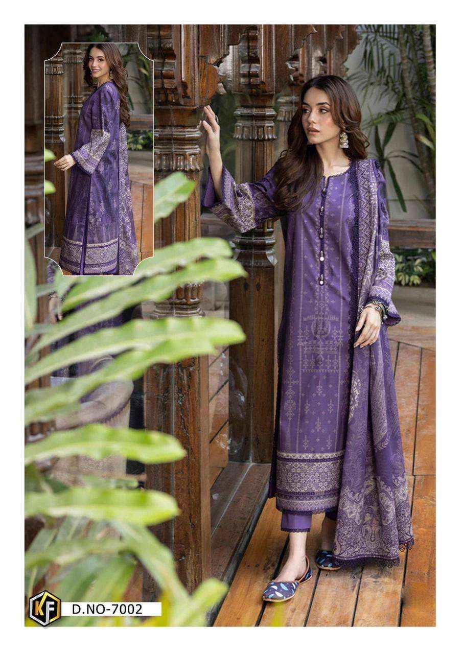 KEVAL FAB GULNAAZ VOL 7 COTTON DIGITAL PRINT PAKISTANI SUIT ( 6 PCS CATALOG )