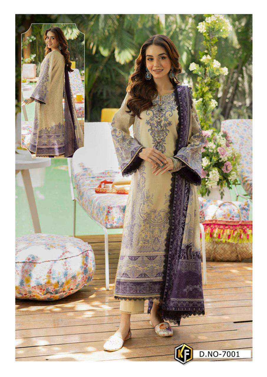 KEVAL FAB GULNAAZ VOL 7 COTTON DIGITAL PRINT PAKISTANI SUIT ( 6 PCS CATALOG )