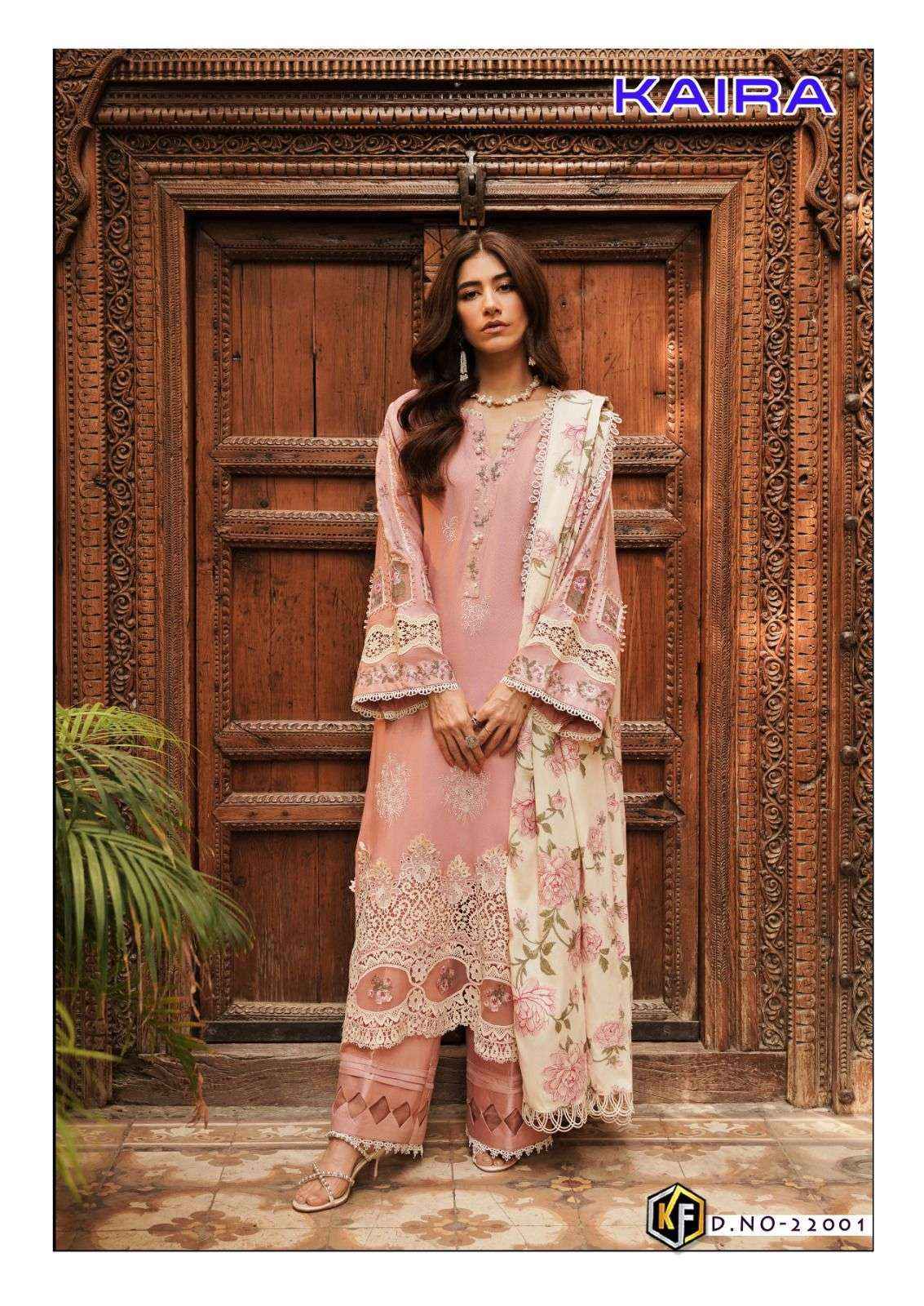 KEVAL FAB KAIRA VOL-22 LAWN COTTON SALWAR KAMEEZ ( 6 PCS CATALOG )