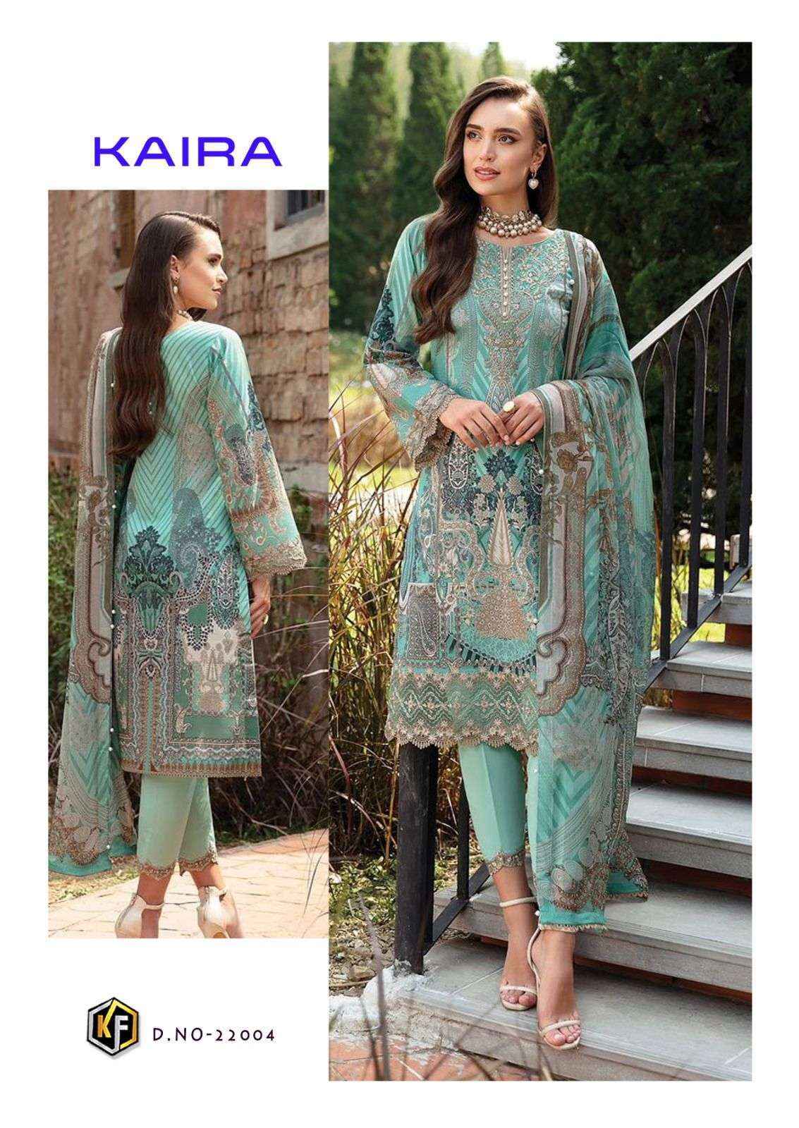 KEVAL FAB KAIRA VOL-22 LAWN COTTON SALWAR KAMEEZ ( 6 PCS CATALOG )