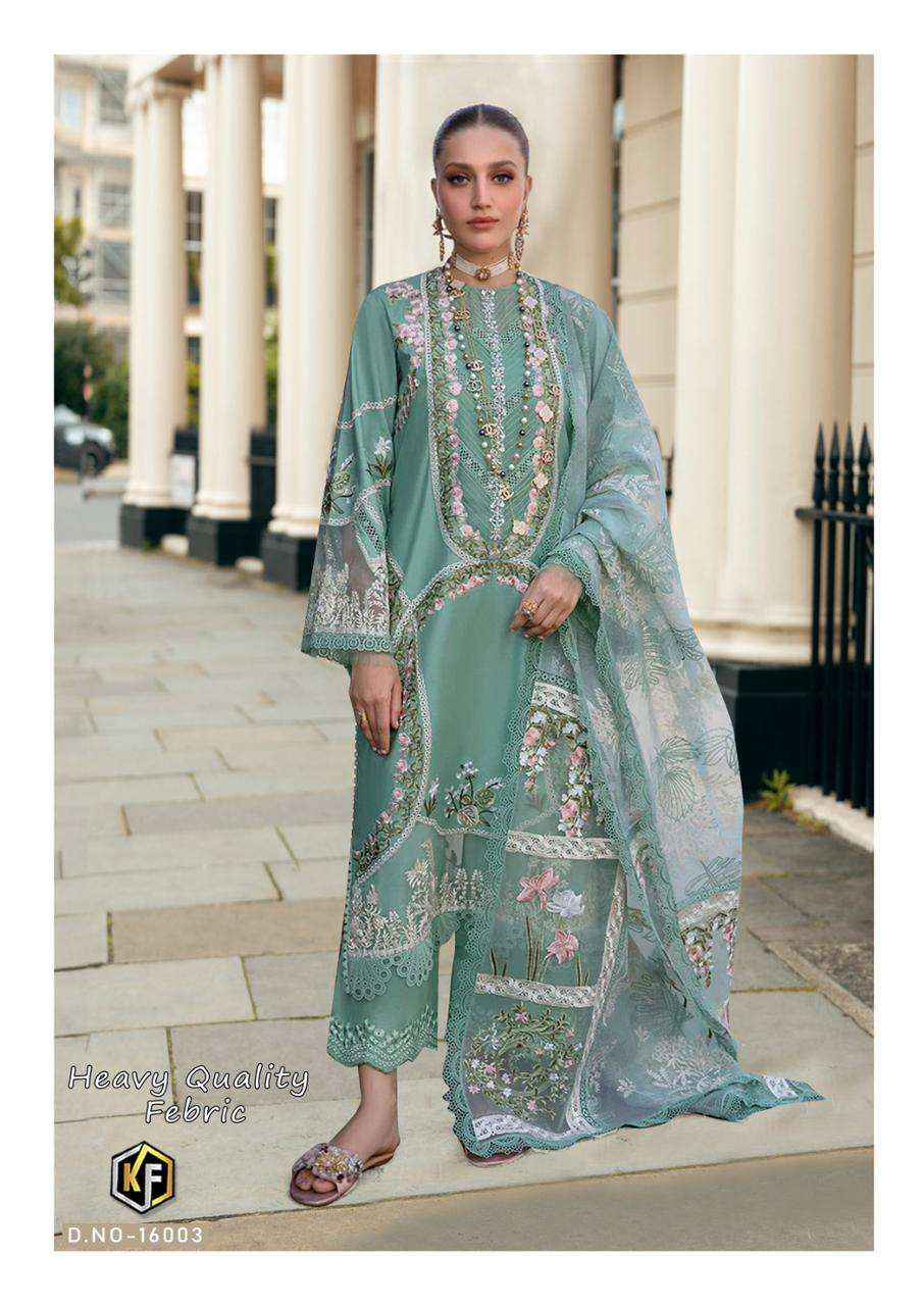 KEVAL FAB SOBIA NAZIR VOL 16 WHOLESALE COTTON SALWAR KAMEEZ ( 6 PCS CATALOG )