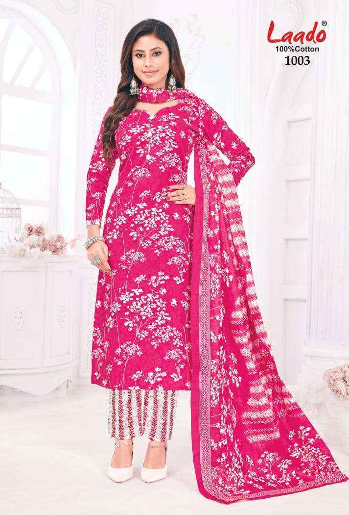 LAADO PRINCESS VOL 1 COTTON SALWAR KAMEEZ ONLINE SHOPPING ( 10 PCS CATALOG )